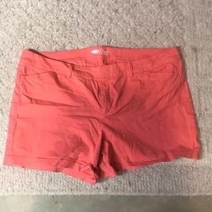 Old Navy  “The Pixie” pink shorts Size 20 Regular